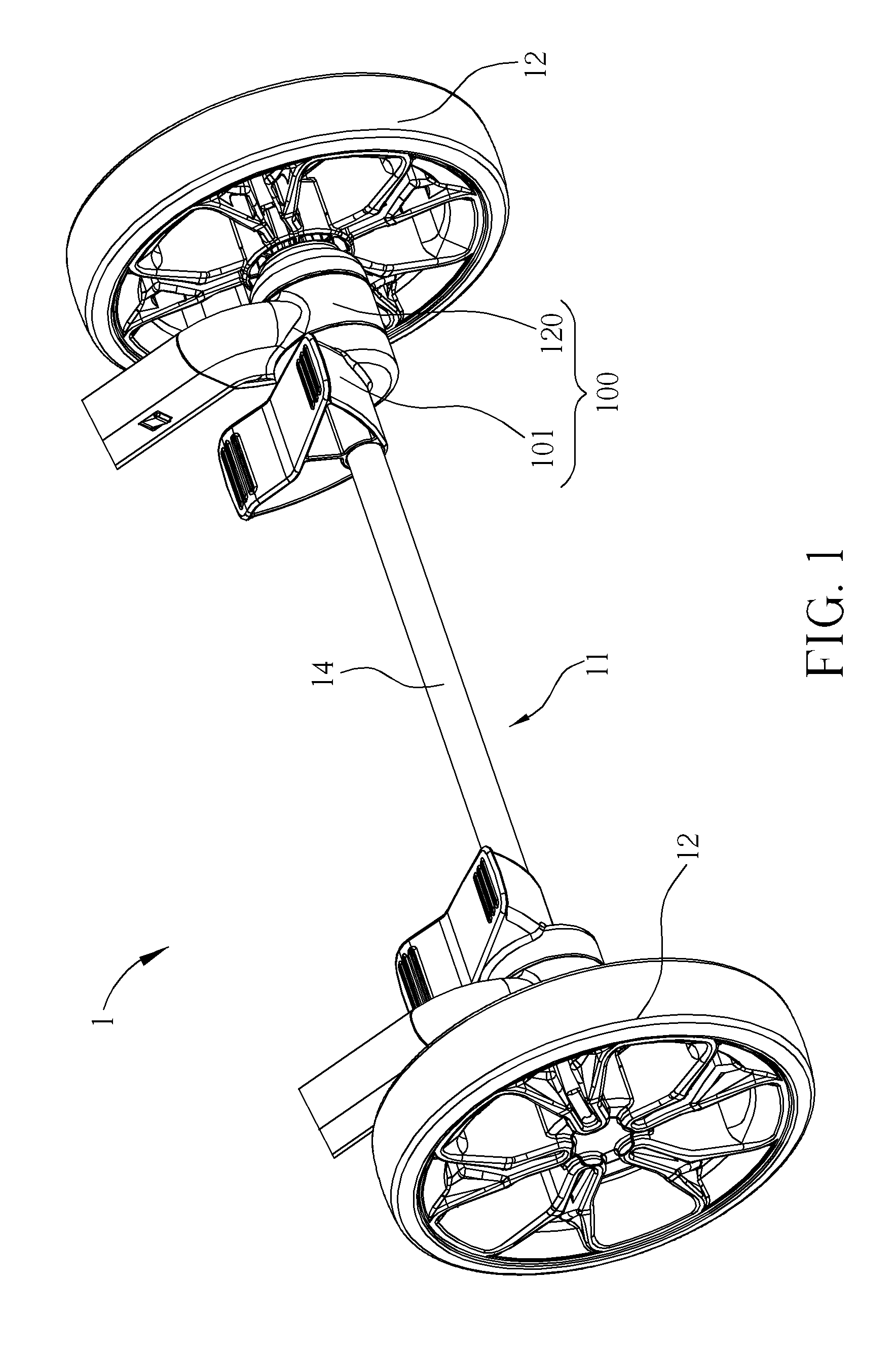 Stroller and brake mechanism thereof