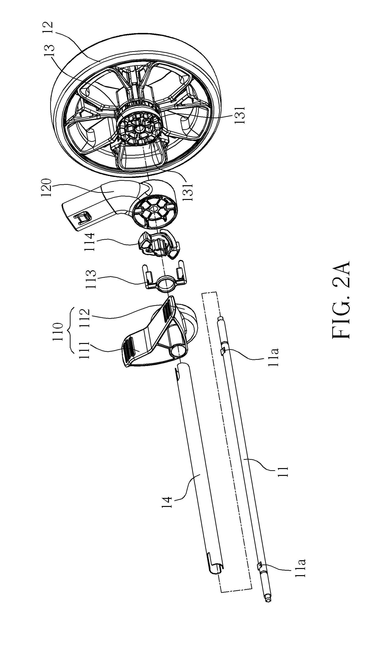 Stroller and brake mechanism thereof