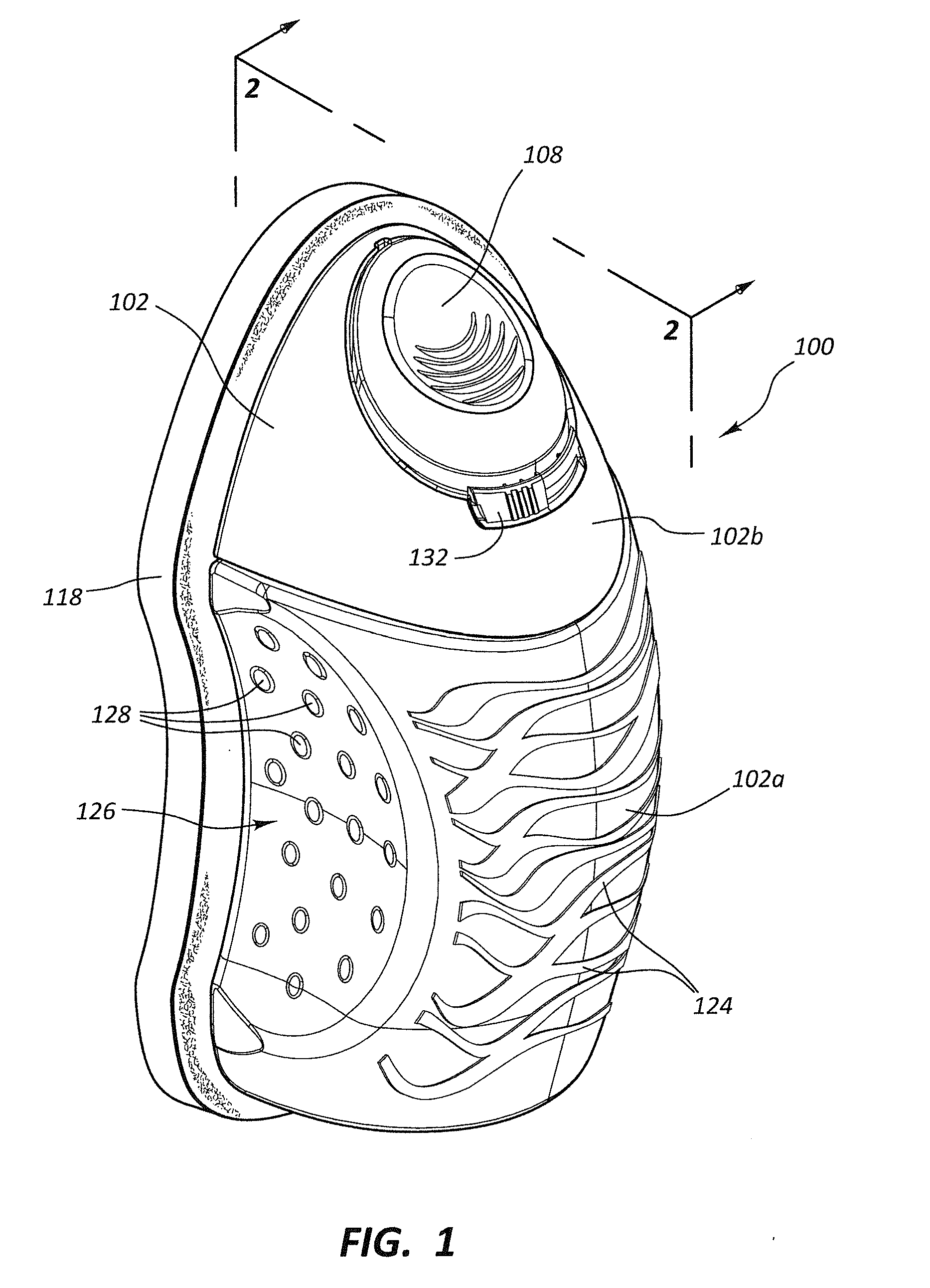 Article for scrubbing and cleaning hard surfaces and a method for use thereof