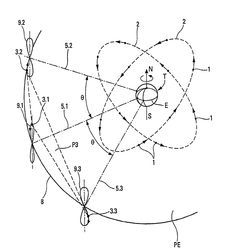 System for positioning a terrestrial user