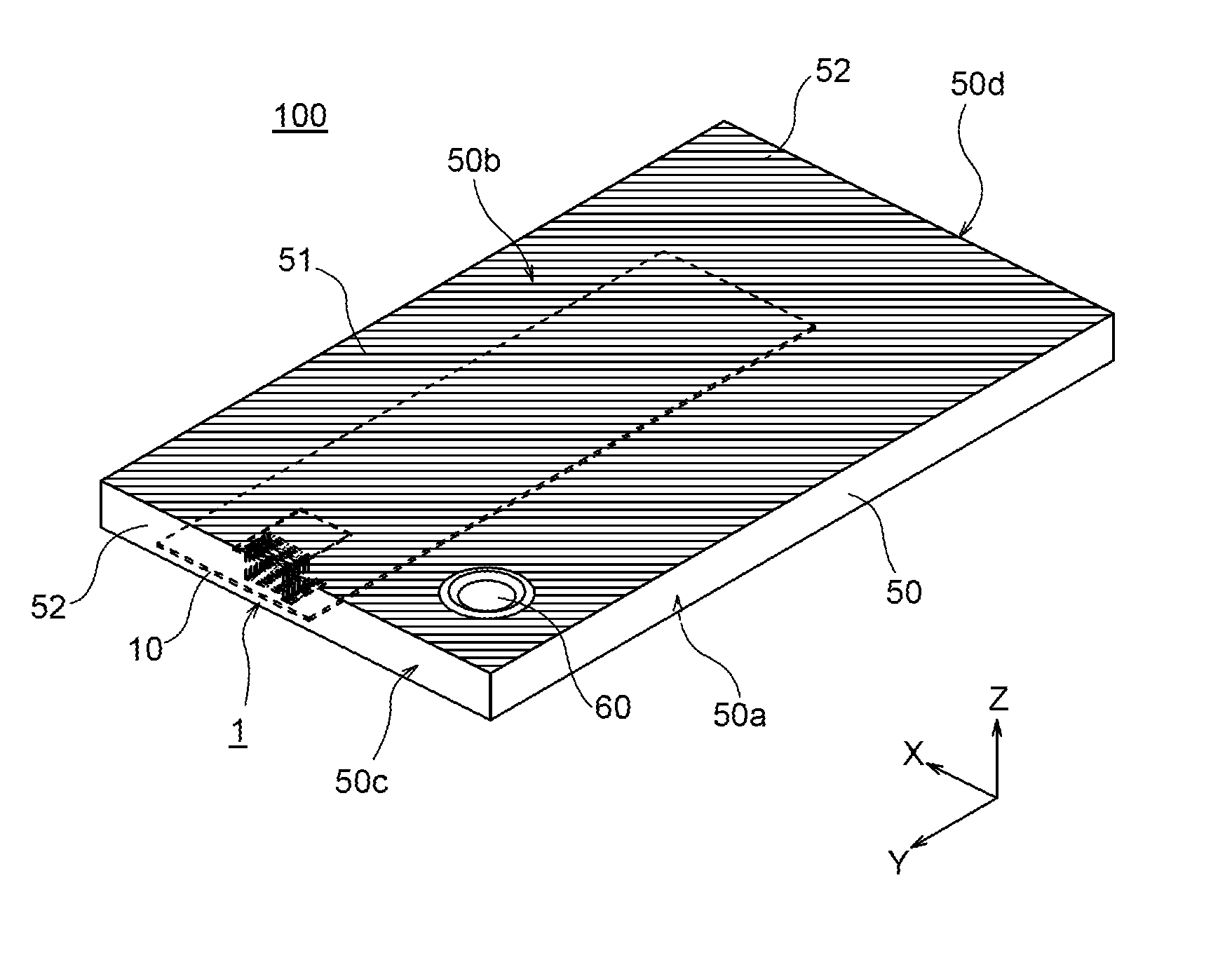 Antenna device and coil component used therein