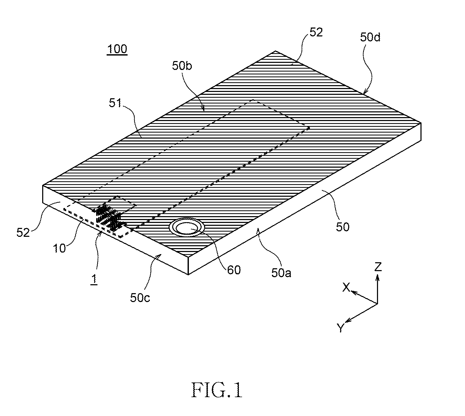 Antenna device and coil component used therein