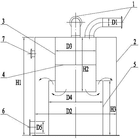 Tailing slurry collection buffering feeding device and method
