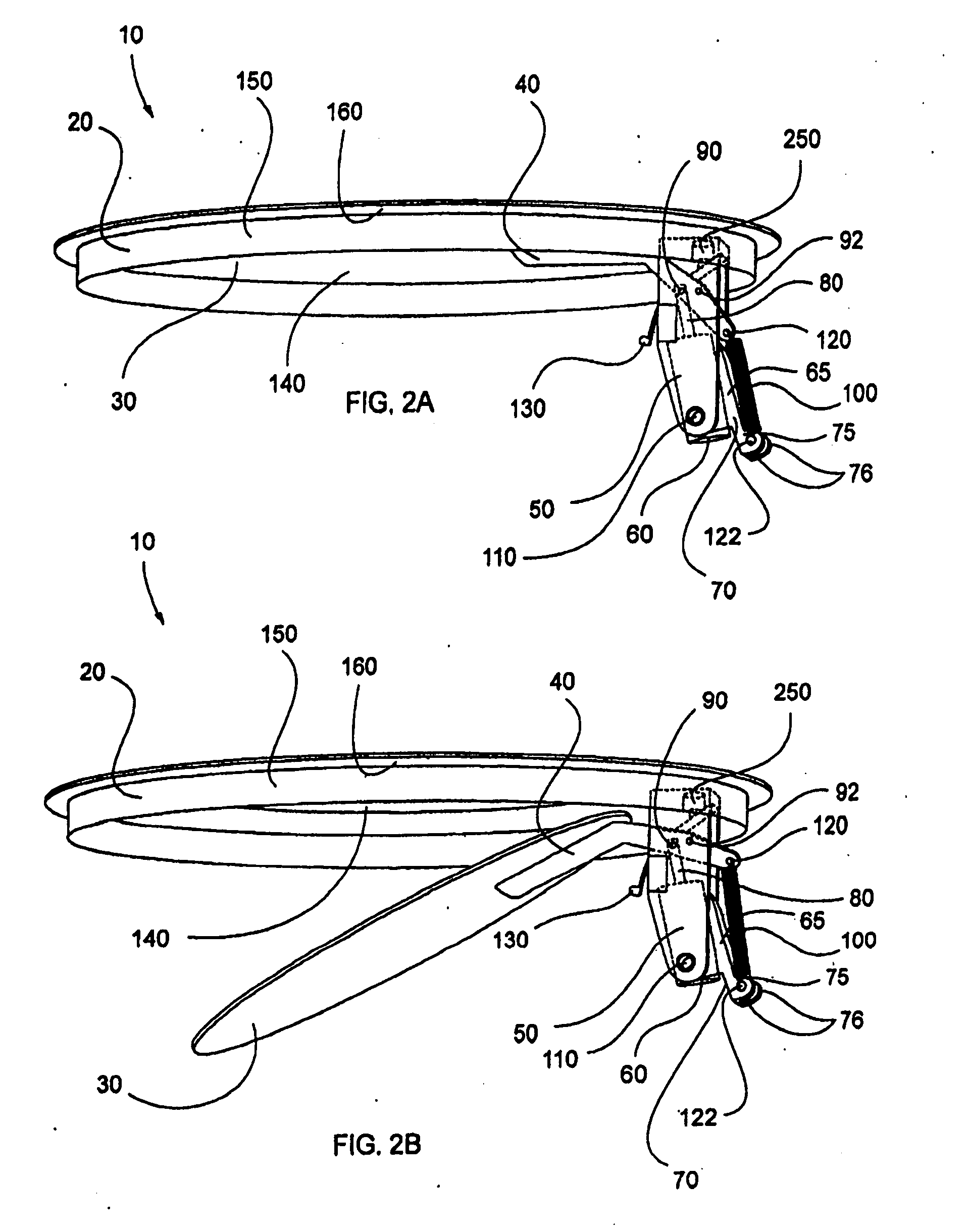 Automatic solid surface access port and methods of use thereof