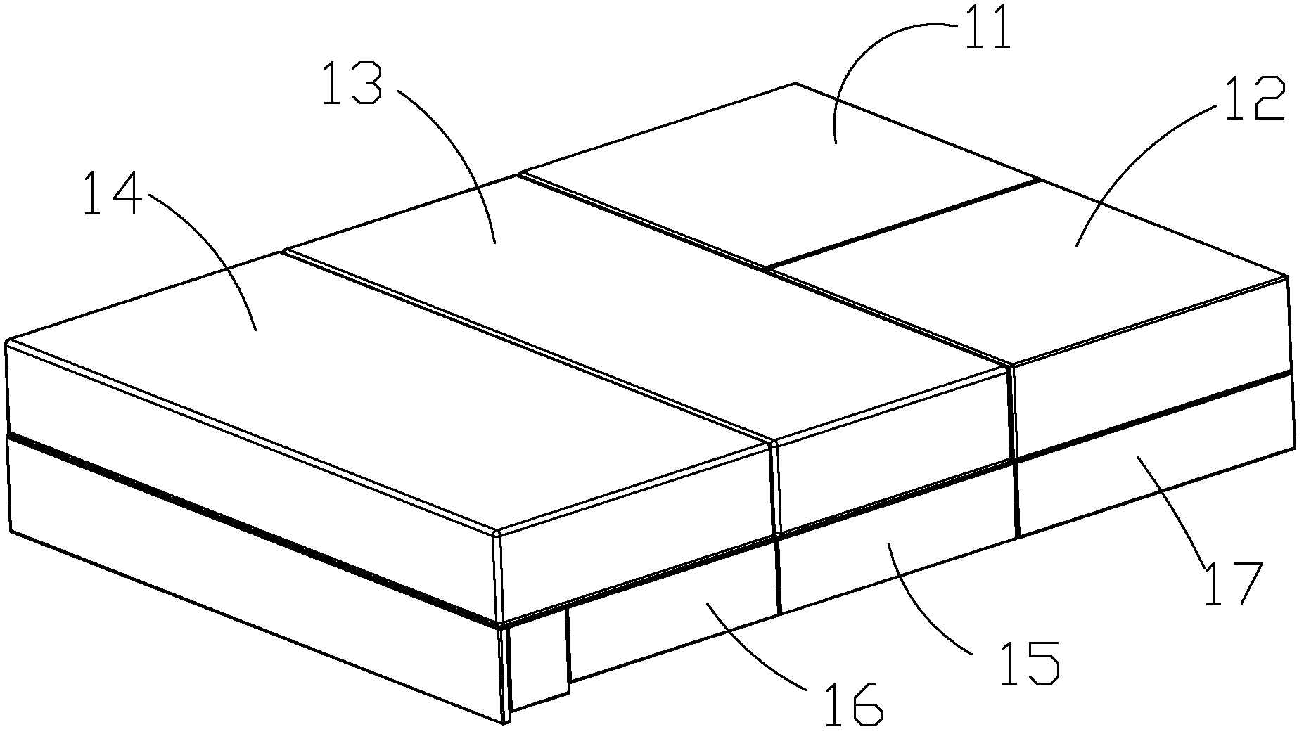 Configuration structure for bed skirts of electric sofa bed