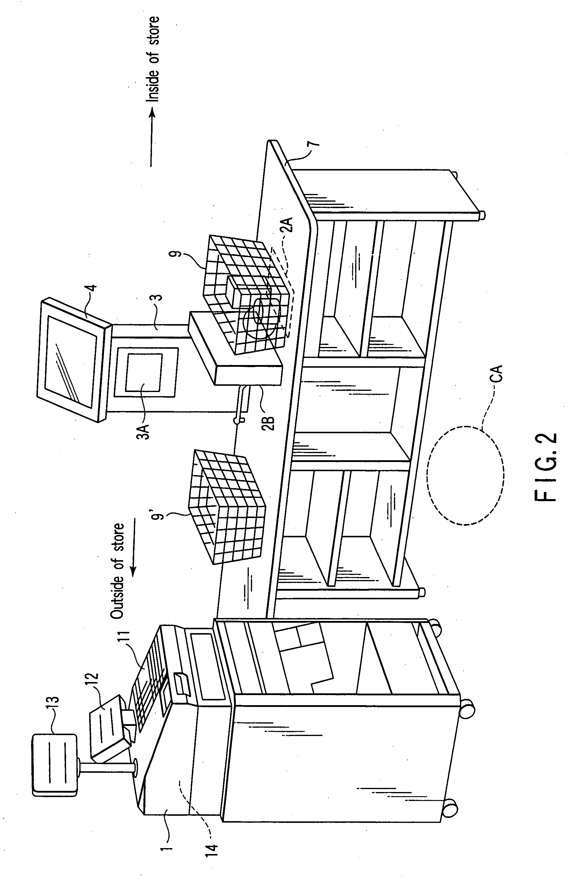 Commodity sales registration processing system and commodity information registering apparatus