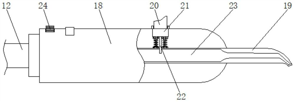 Washing device for urology surgery with controllable temperature and flow rate and control method