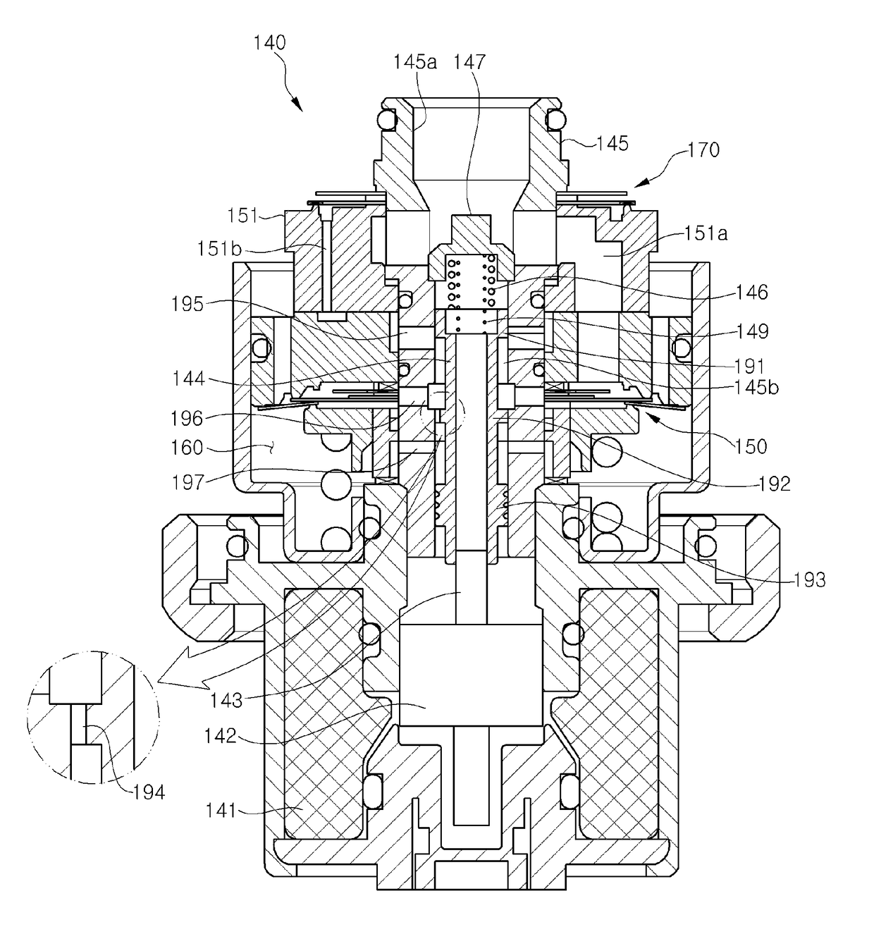Damping force variable valve assembly and damping force variable shock absorber including the same