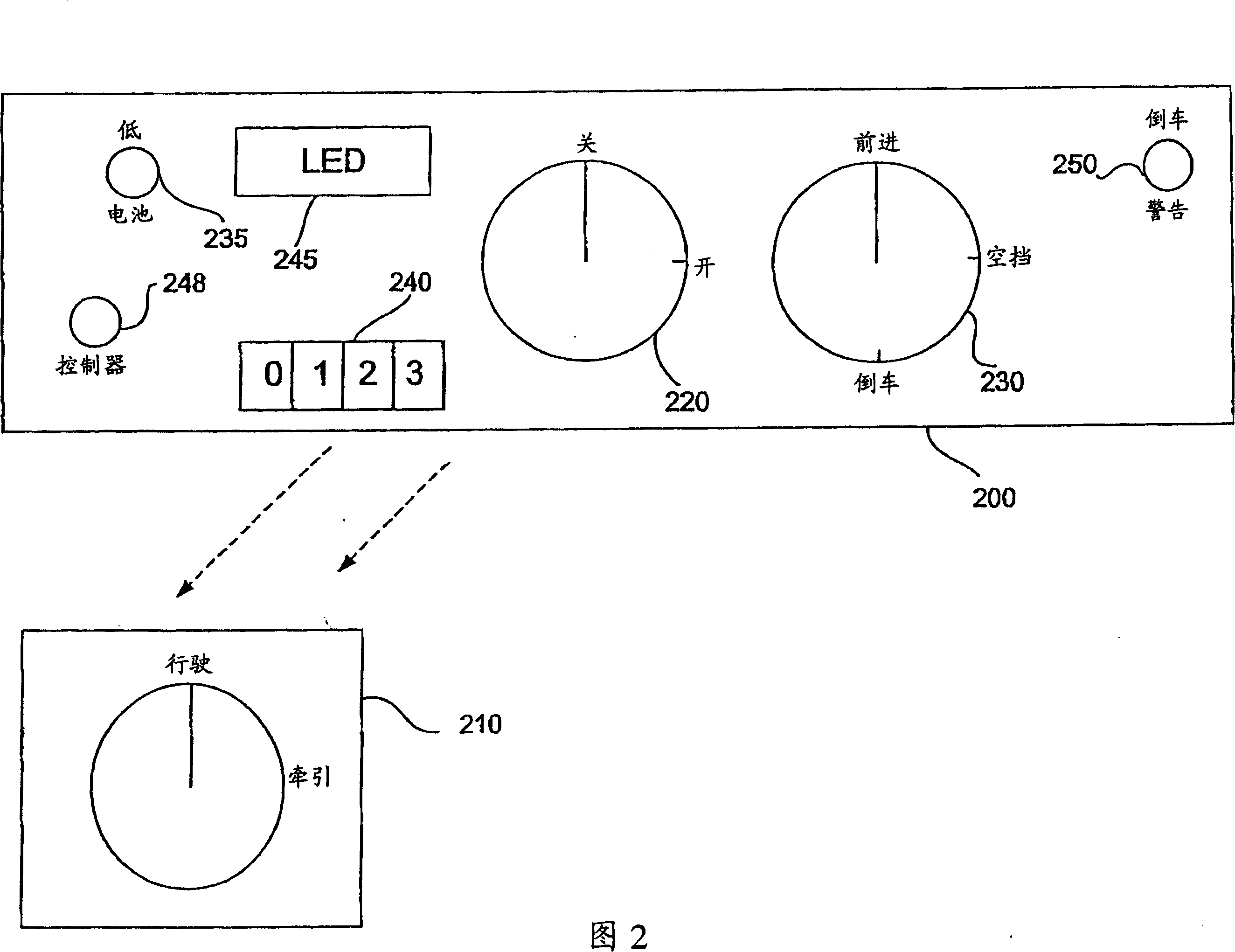 Ac drive system for electrically operated vehicle