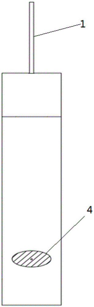 Ni/nif2 reference electrode for molten salt of fluoride and manufacturing method thereof