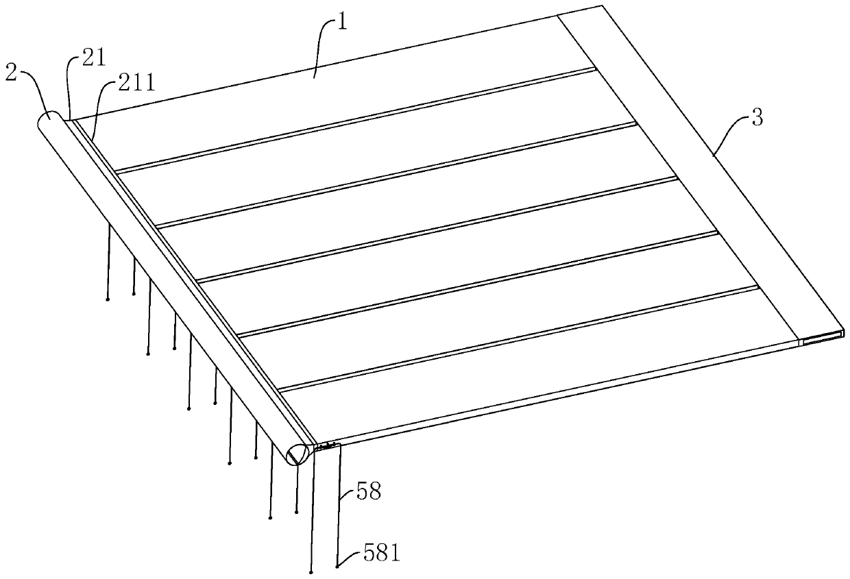 Wind-feeling-free cold and thermal radiation temperature regulating device and indoor temperature regulating system