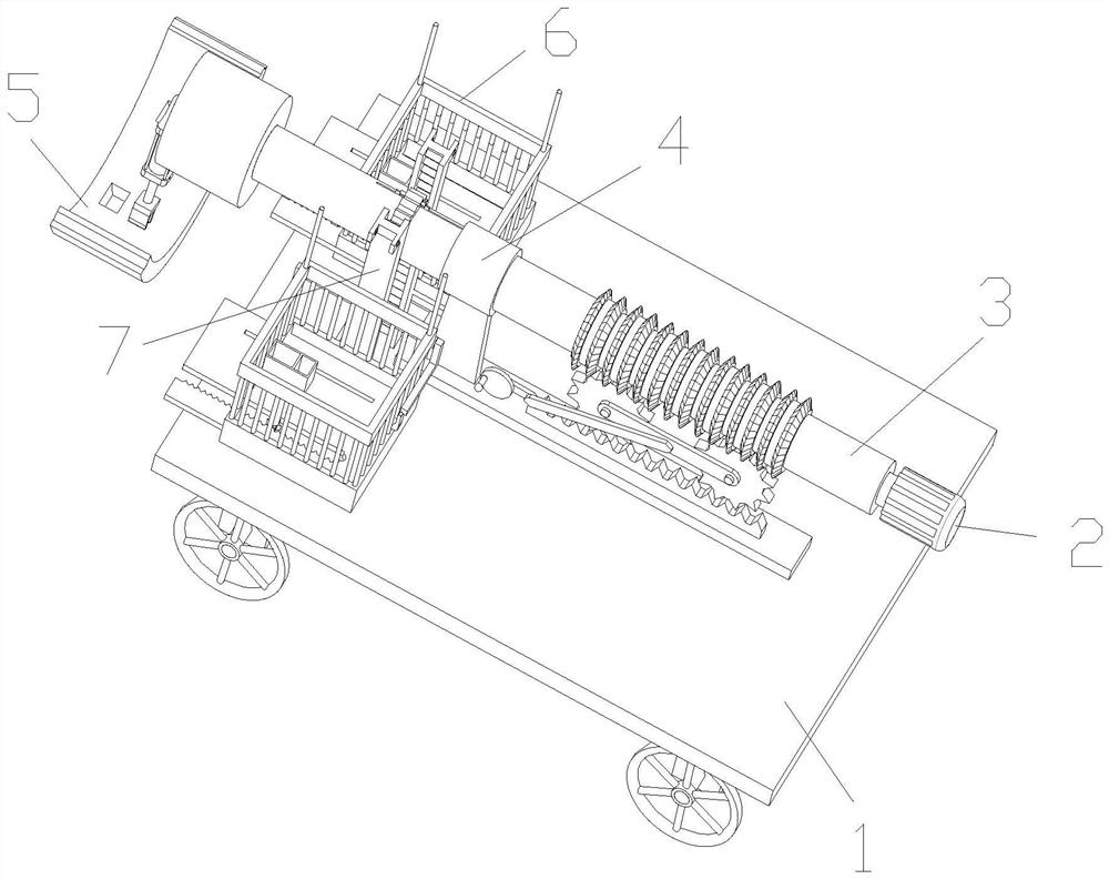 Impermeable concrete tunnel segment laying device for construction and laying method of impermeable concrete tunnel segment