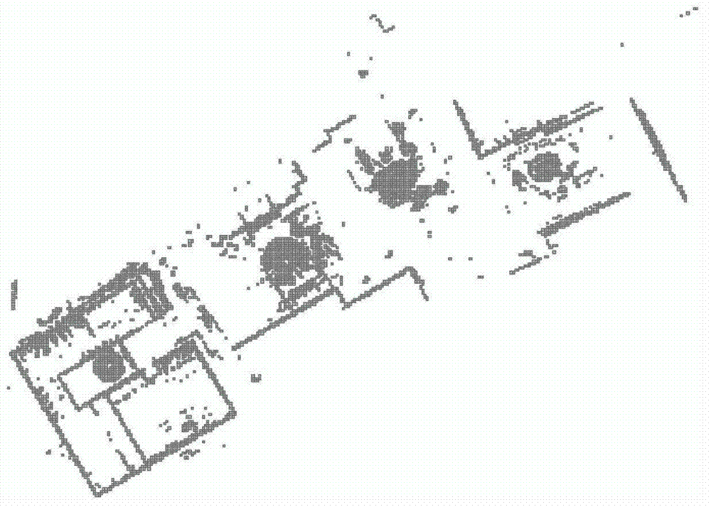 Method for extracting contour and corner of building from ground LiDAR data