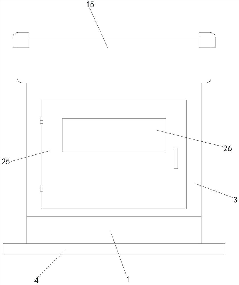 Computer information security monitoring device and use method thereof