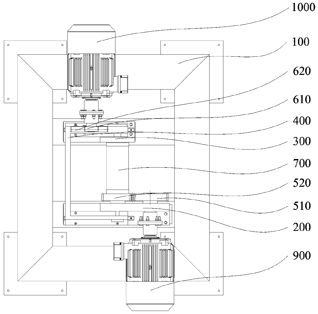 Steel sleeve rolling self-tightening device for high-pressure plunger pump