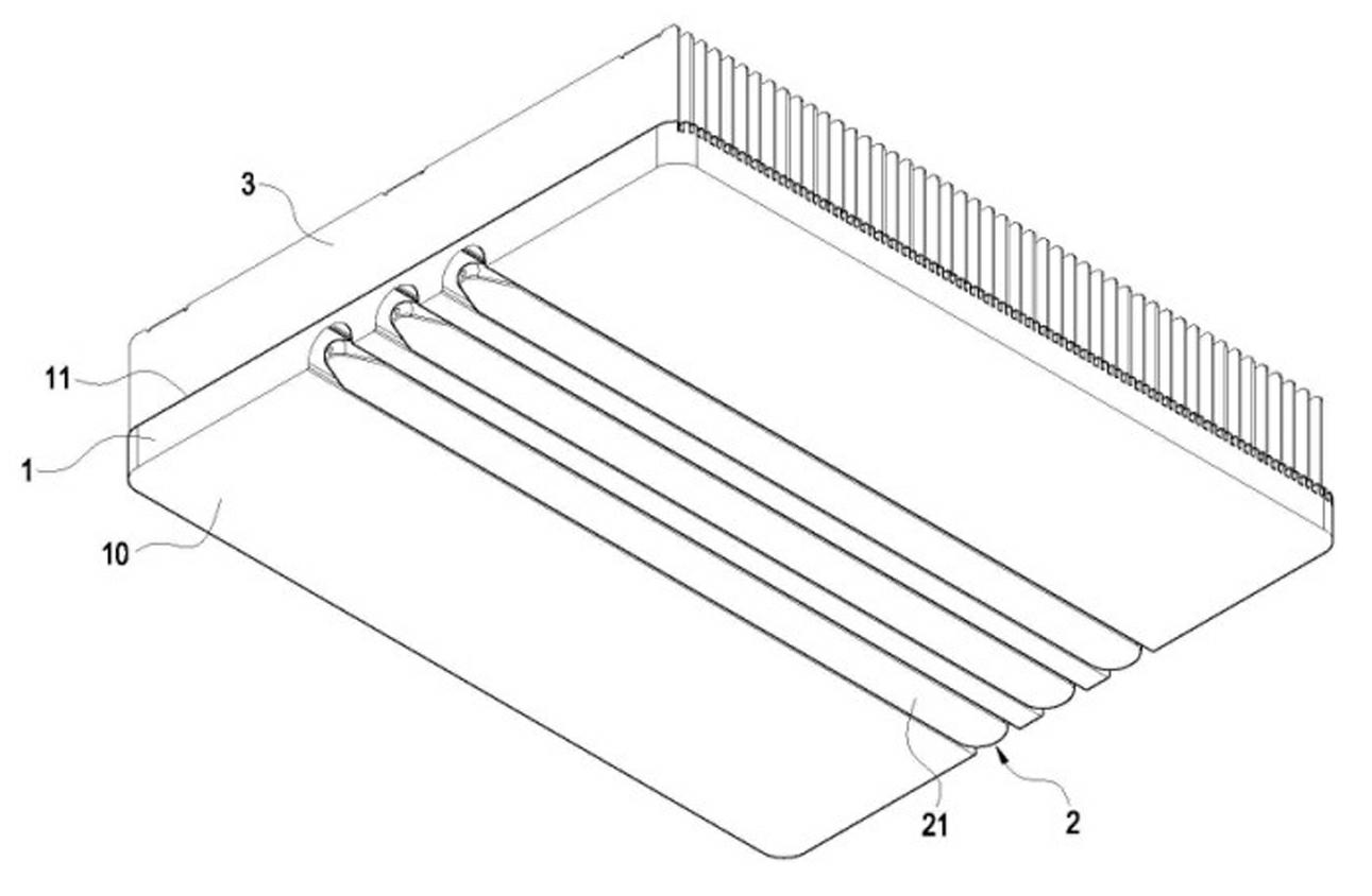 Limiting assembling structure for heat pipe and heat conduction seat