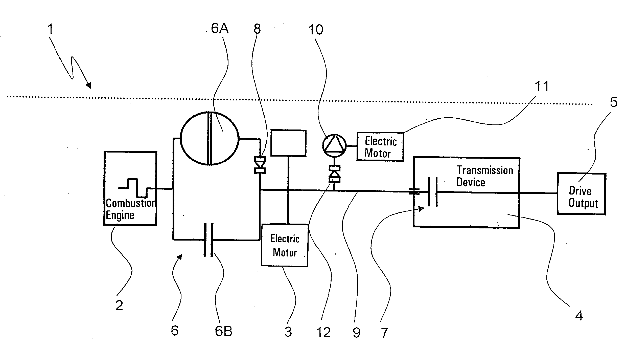 Drivetrain arrangement and method for operating a drivetrain arrangement