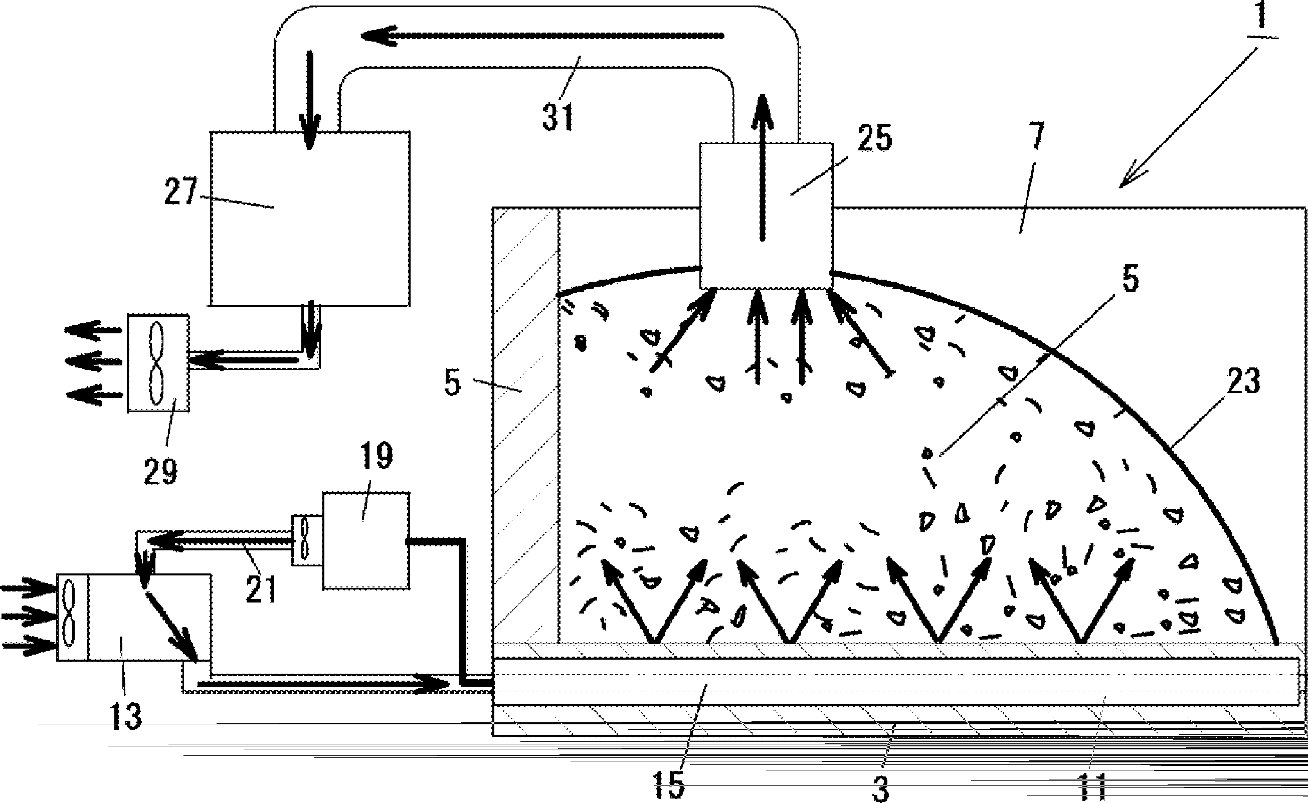Compost preparation system and compost preparation method