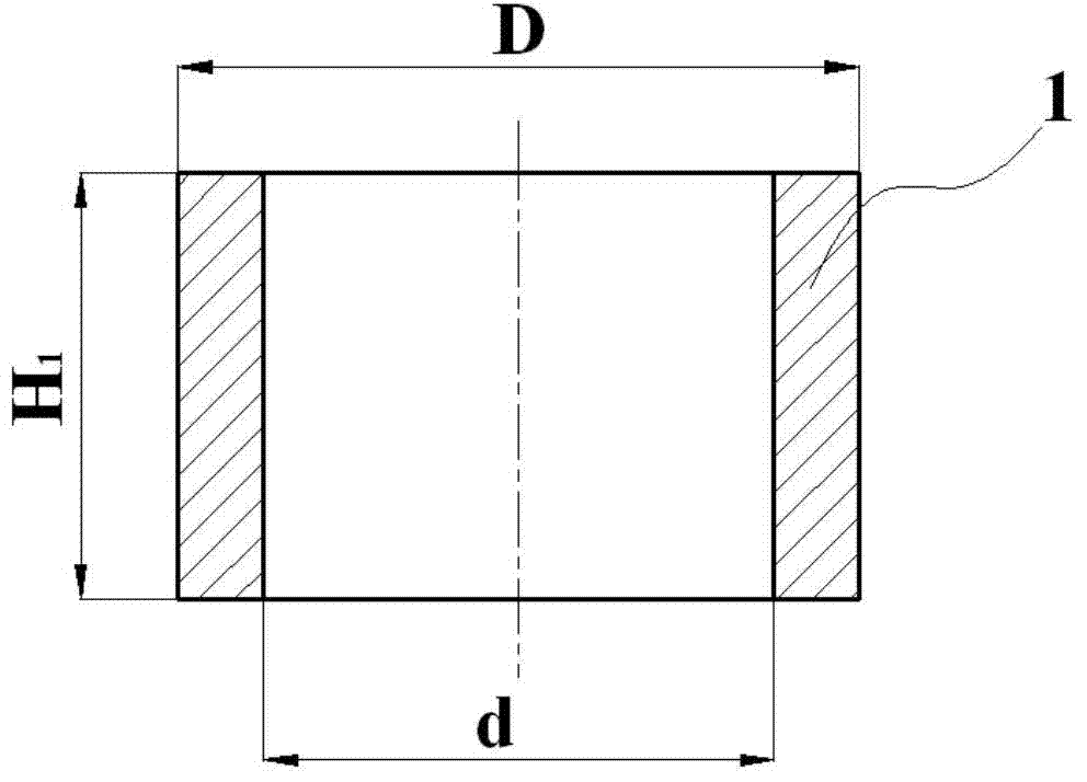 Method for rolling cobalt-based high-temperature alloy rectangular ring blank into special-shaped thin-walled ring component