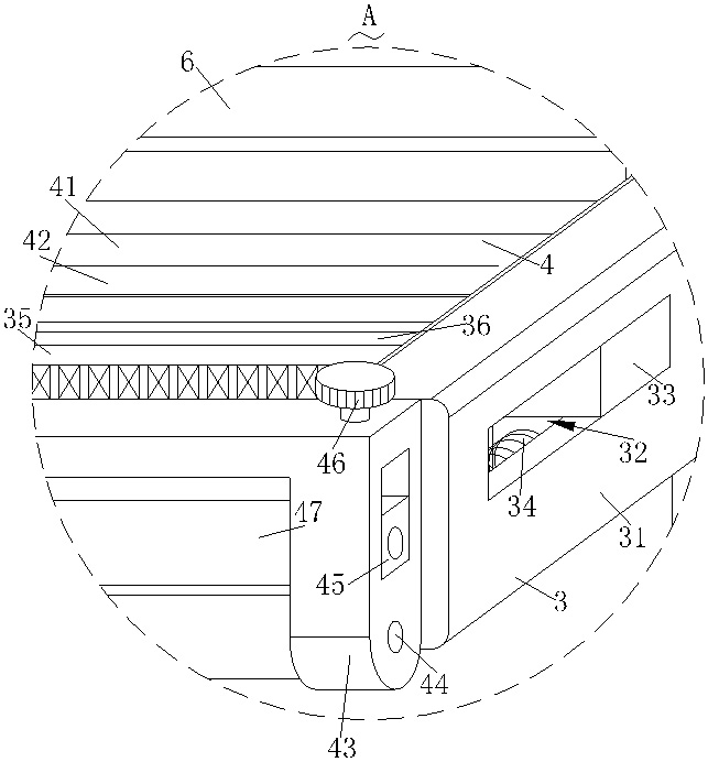 A storage device for convenient electrode foil coiling