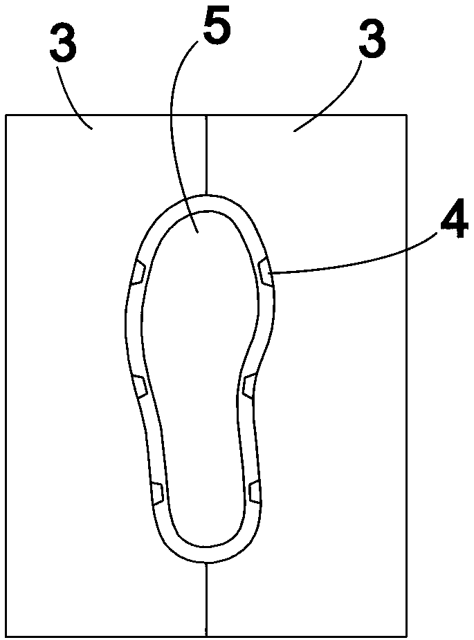 Waterproof shoe cover and processing method thereof