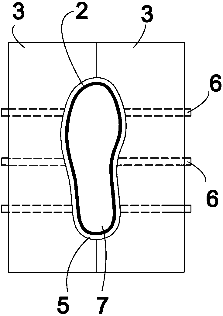Waterproof shoe cover and processing method thereof