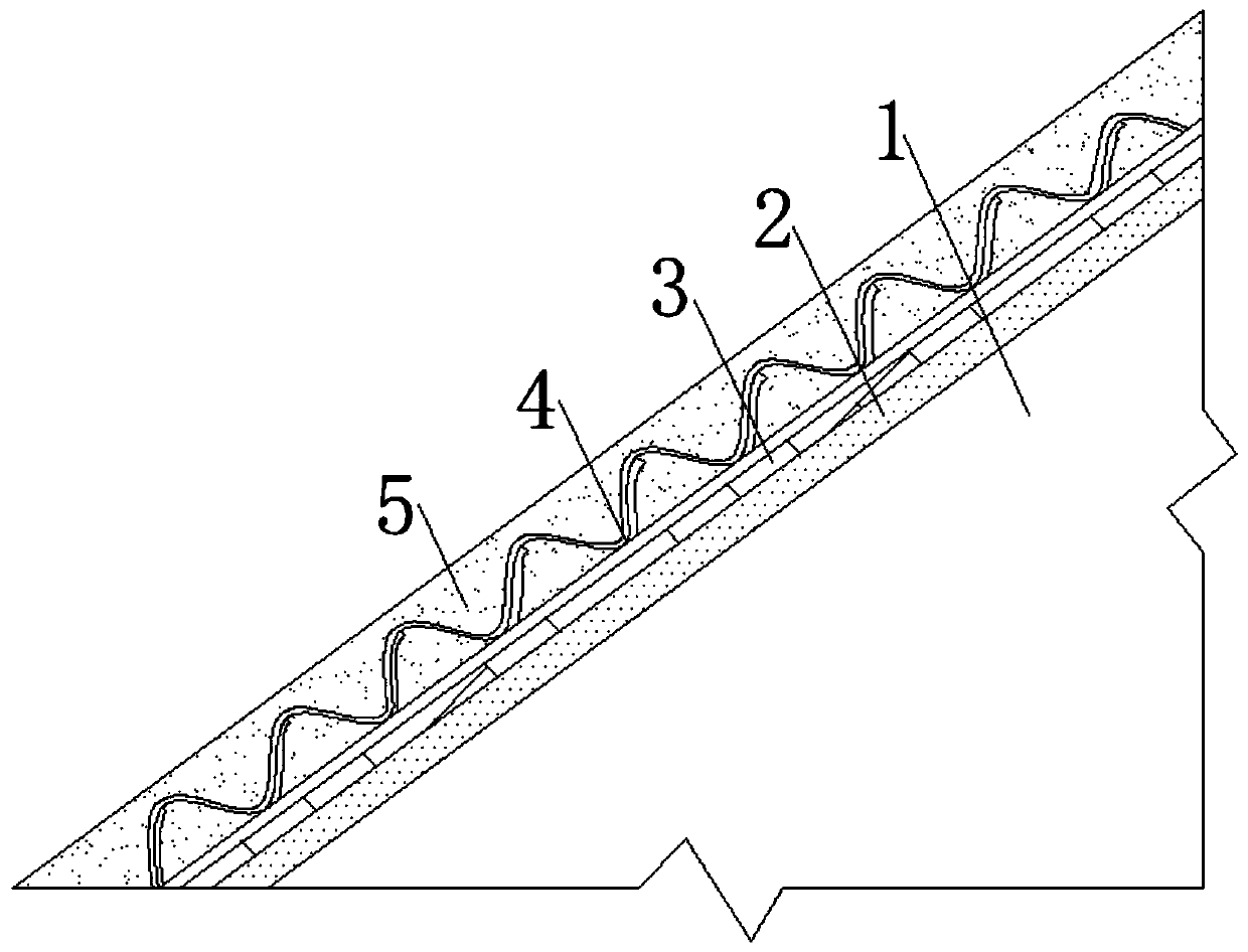 Spray-seeding construction method for slope greening