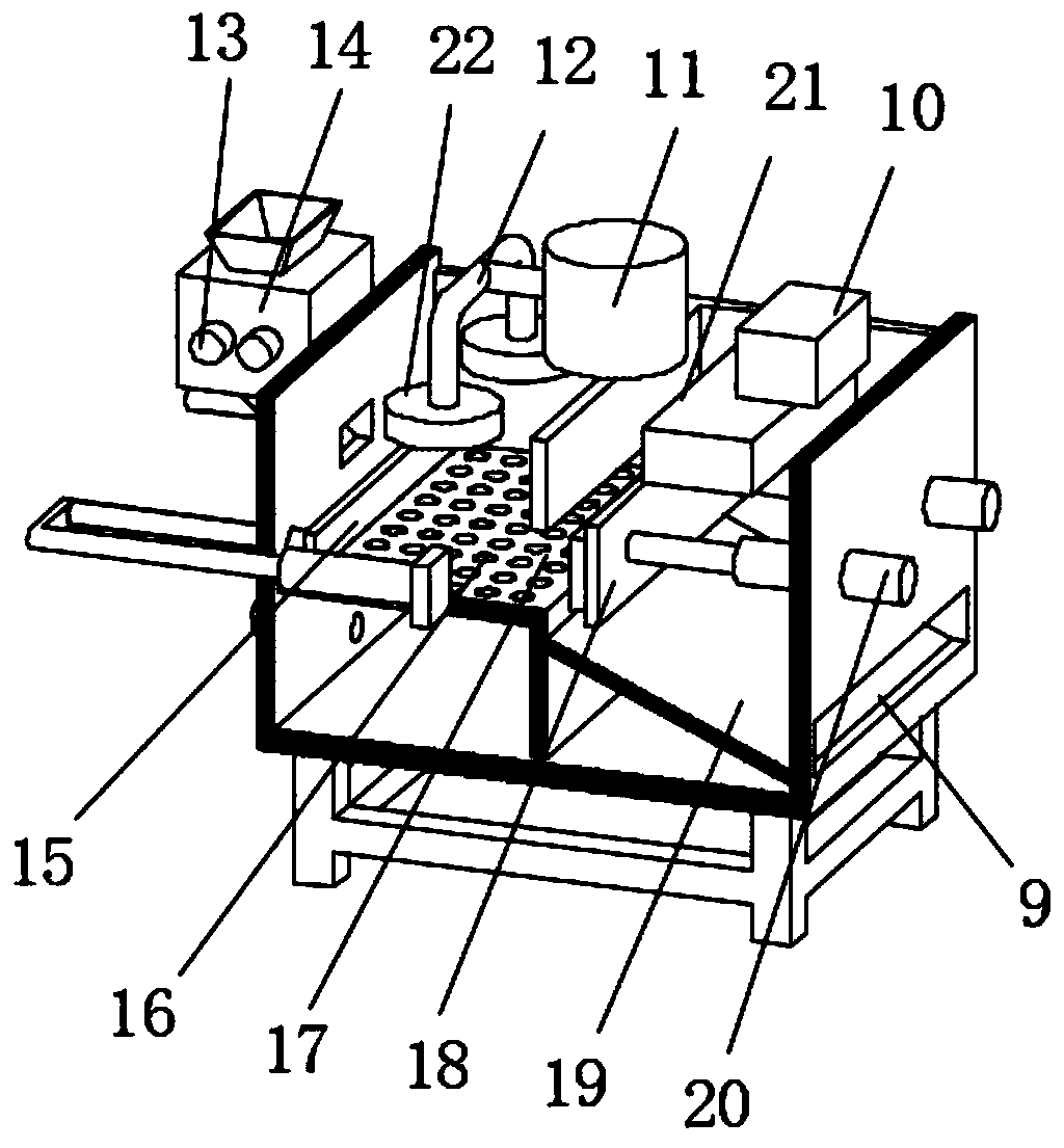 Recovery device for beryllium bronze trimming material