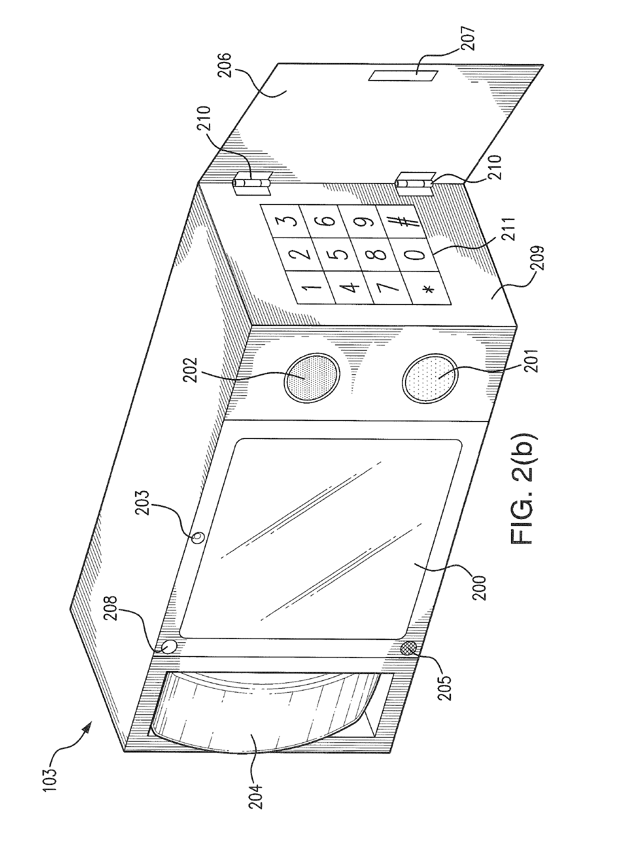 Security system for identifying disturbances in a building