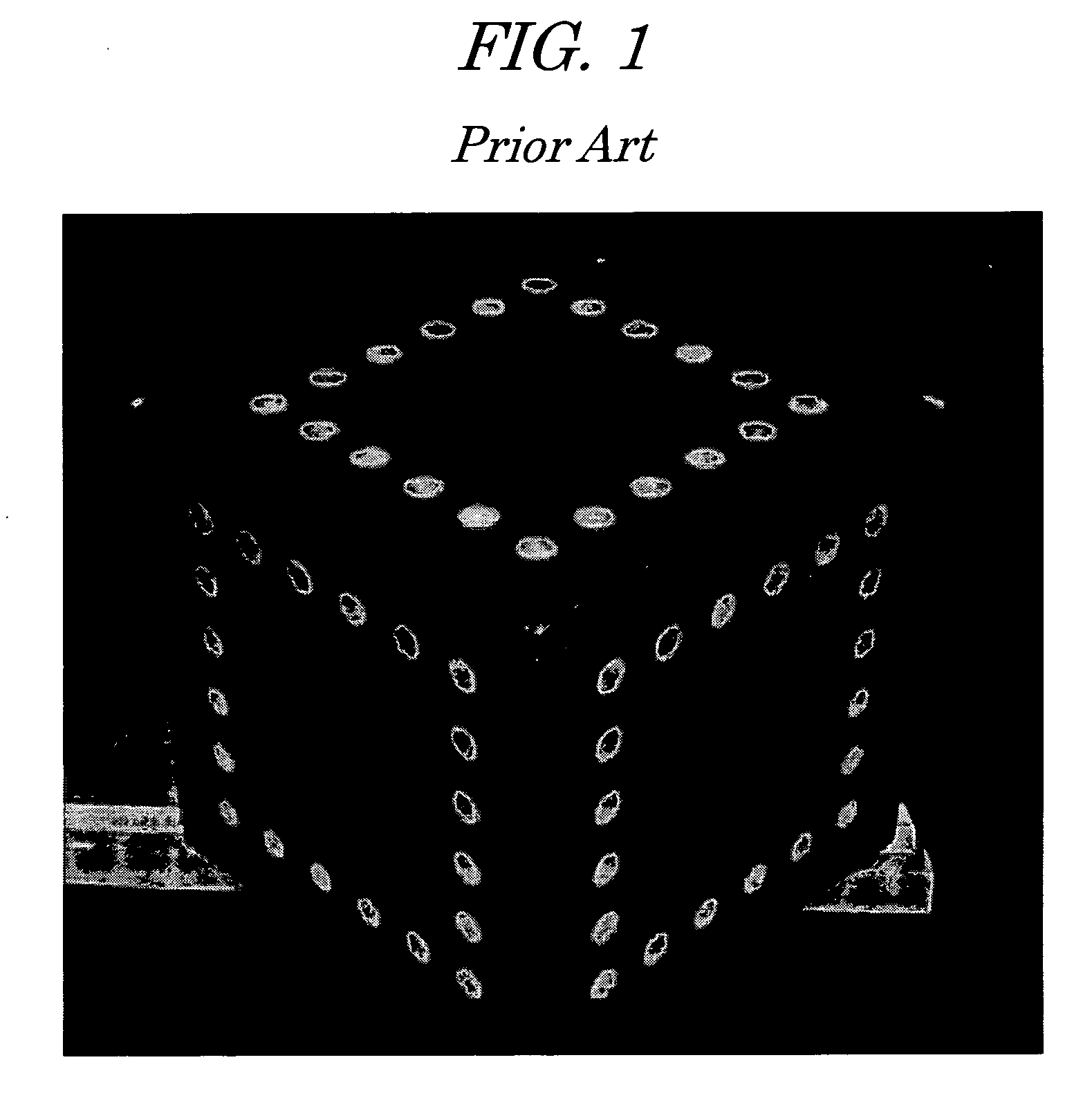 Camera calibration system using planar concentric circles and method thereof