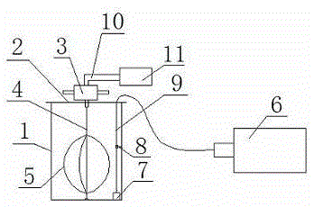 Stirring machine for grouting hole sealing