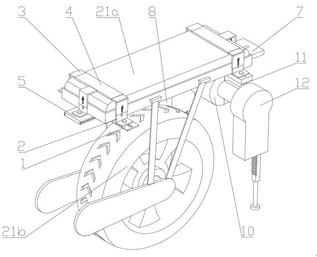 Height-adjustable automatic supporting foot stool for electric vehicle