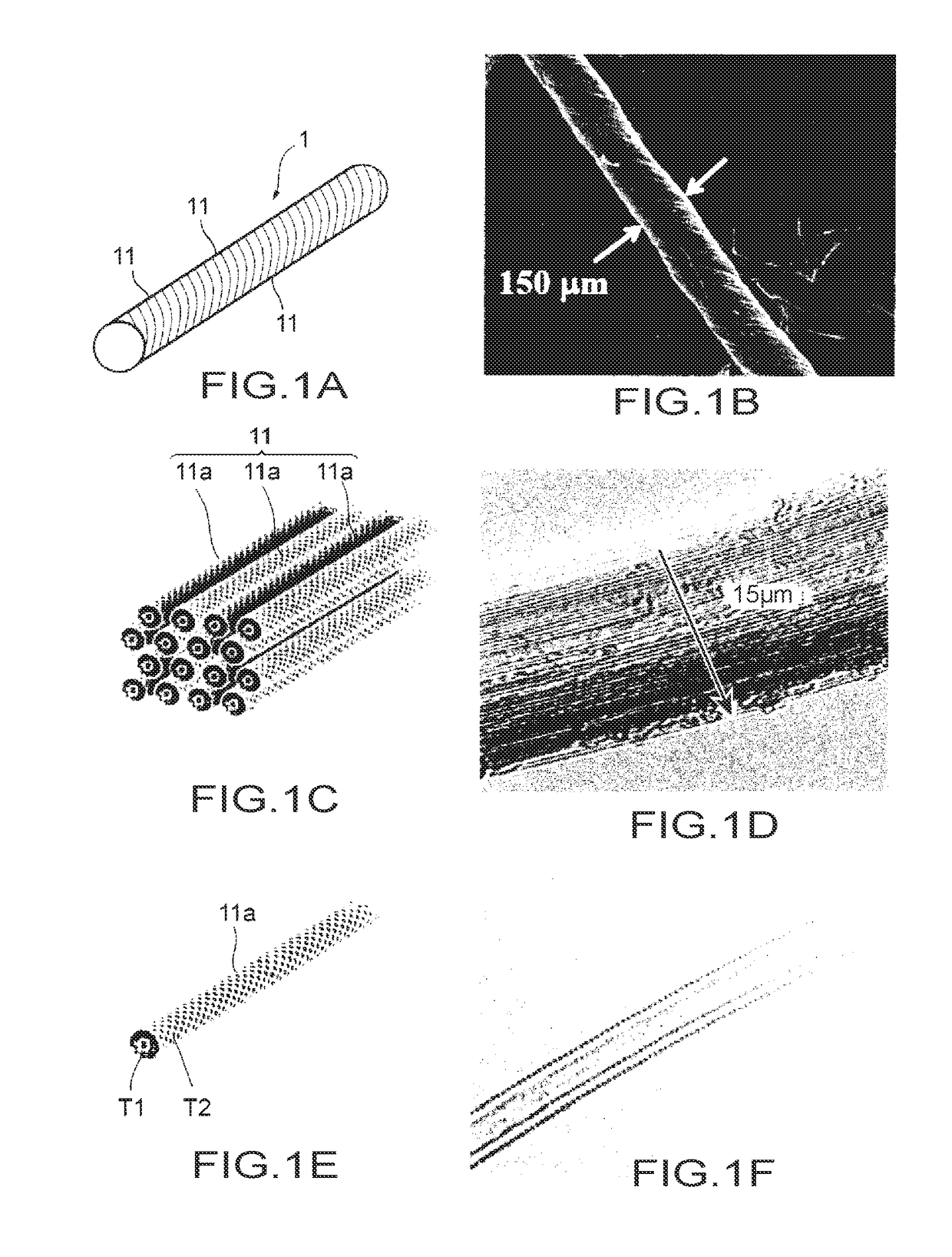 Aggregate of carbon nanotubes, carbon nanotube composite material, and carbon nanotube wire