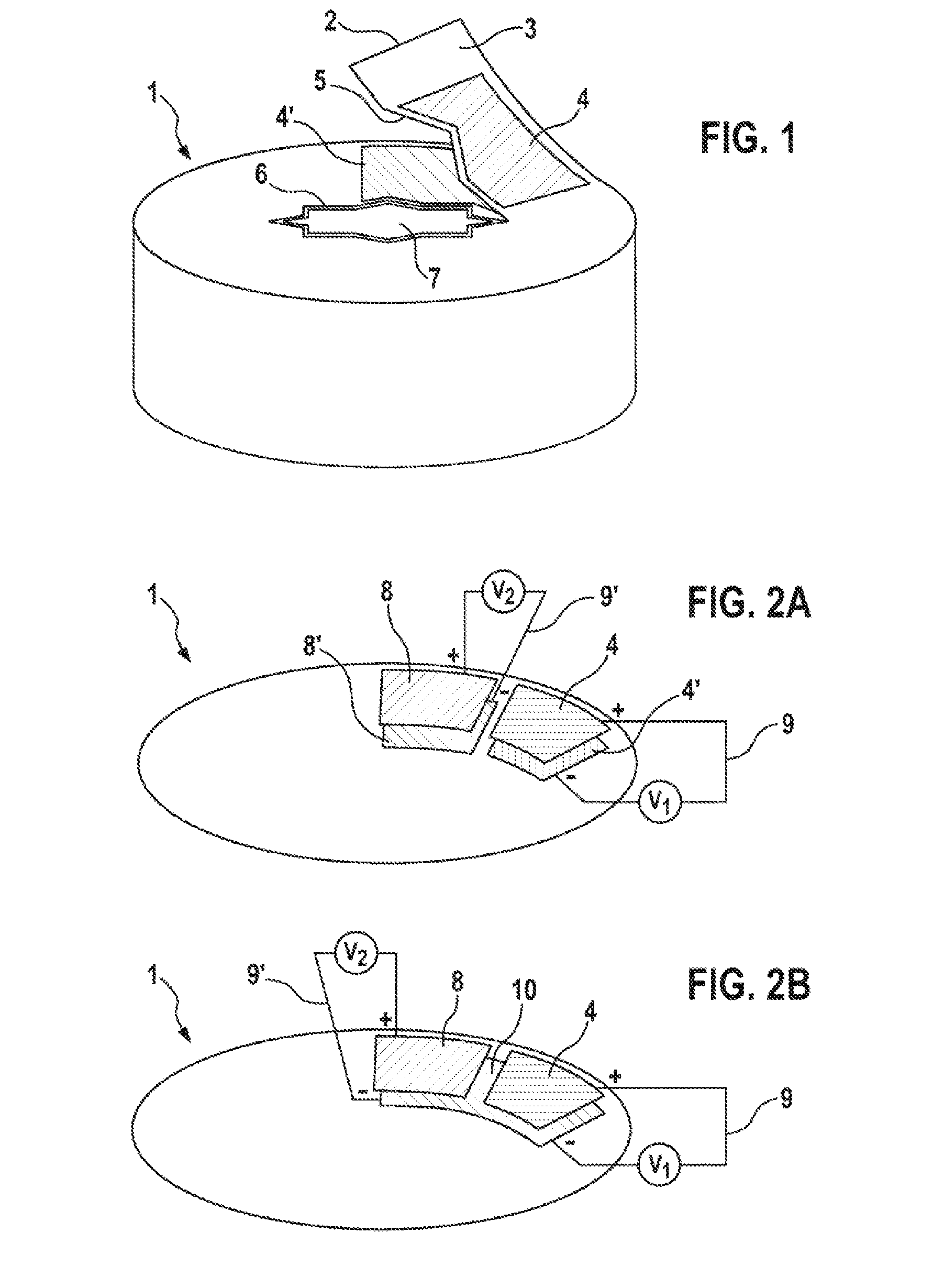 Method for producing flexible eap generators