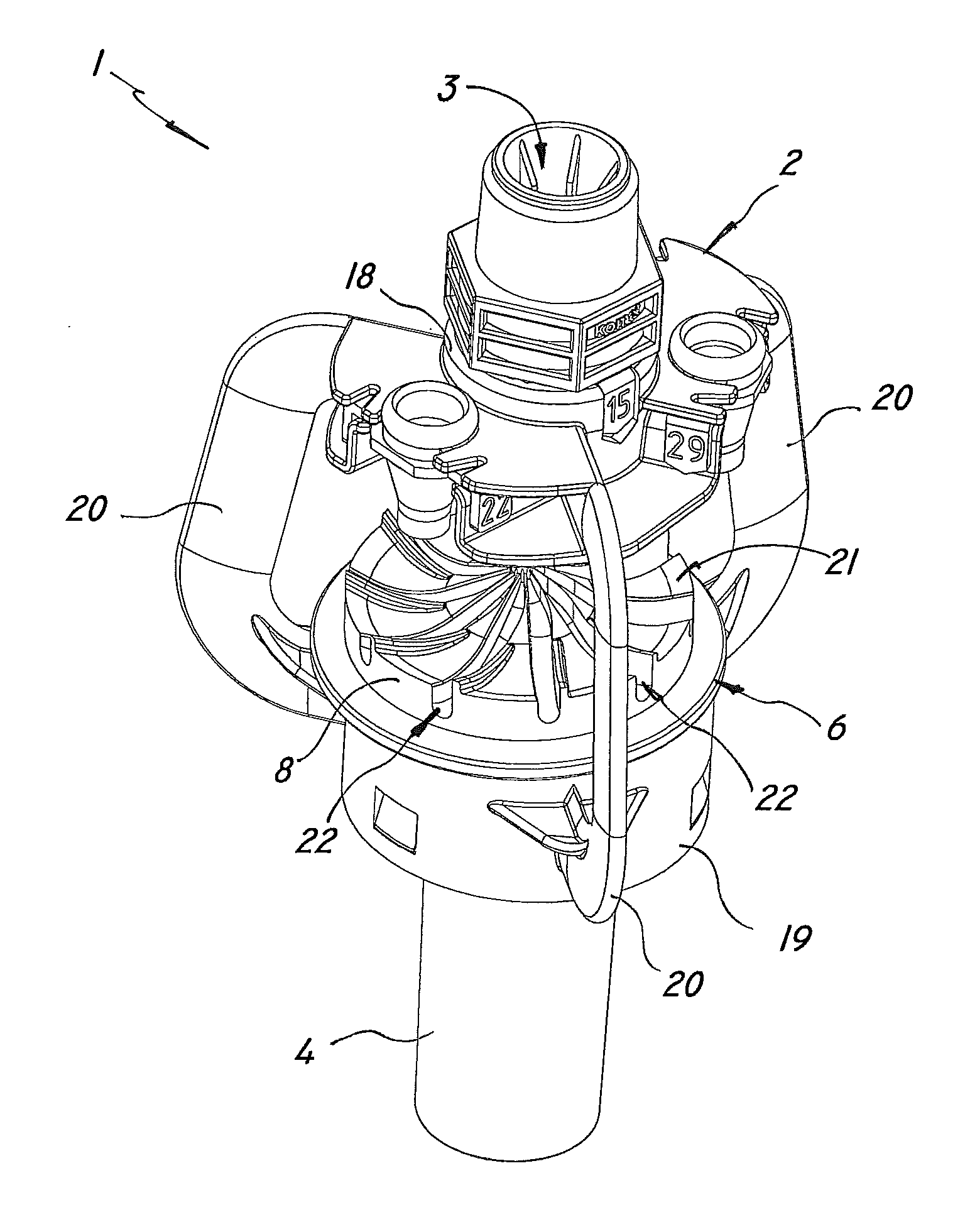 Liquid diffuser device