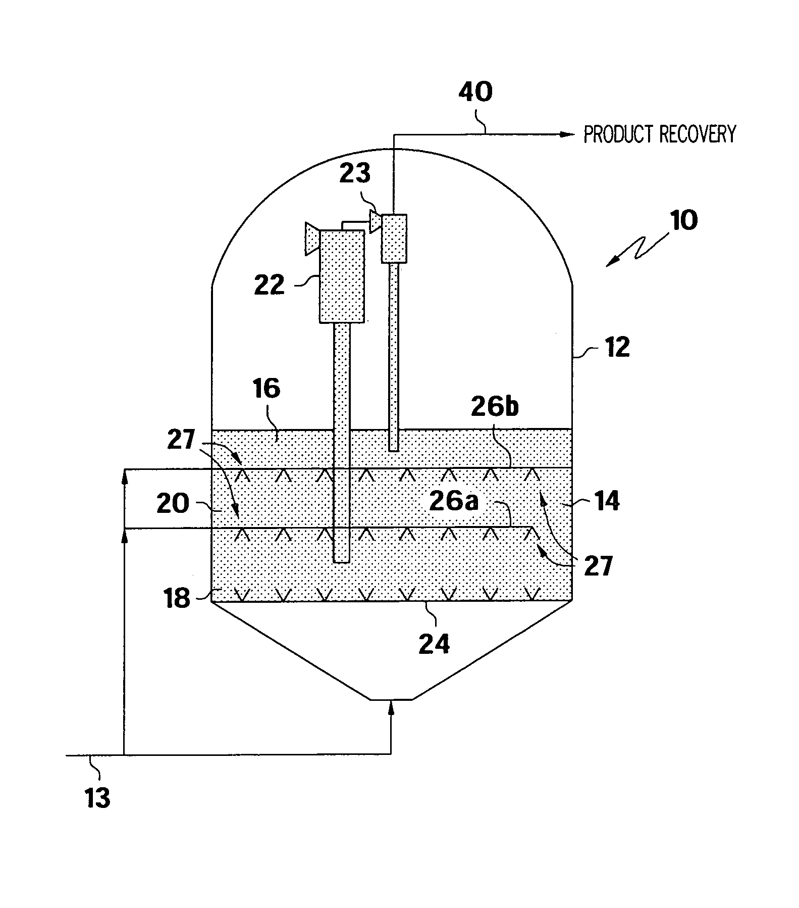 Conversion of oxygenate to olefins with staged injection of oxygenate