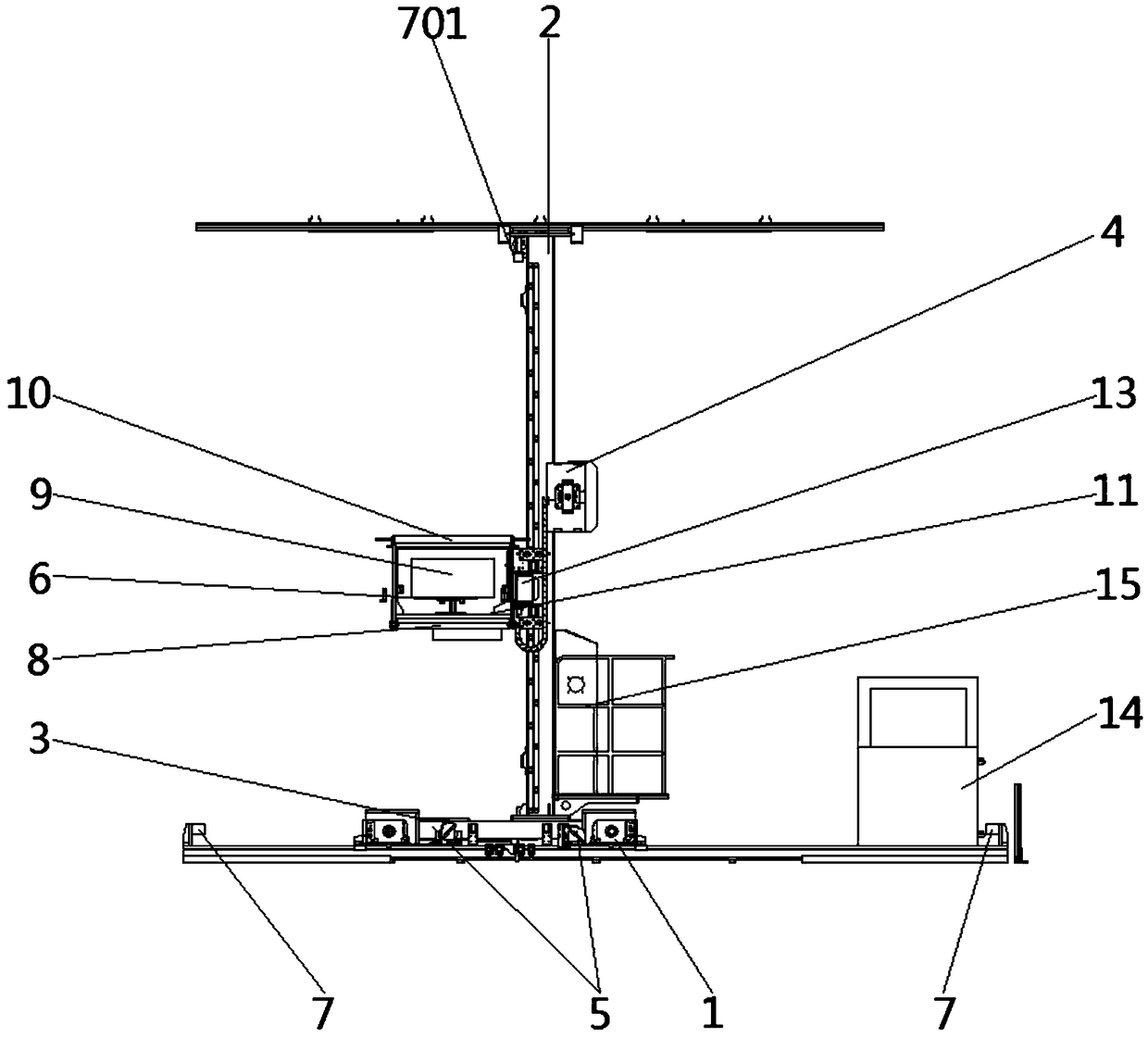 Automatic warehousing logistics system