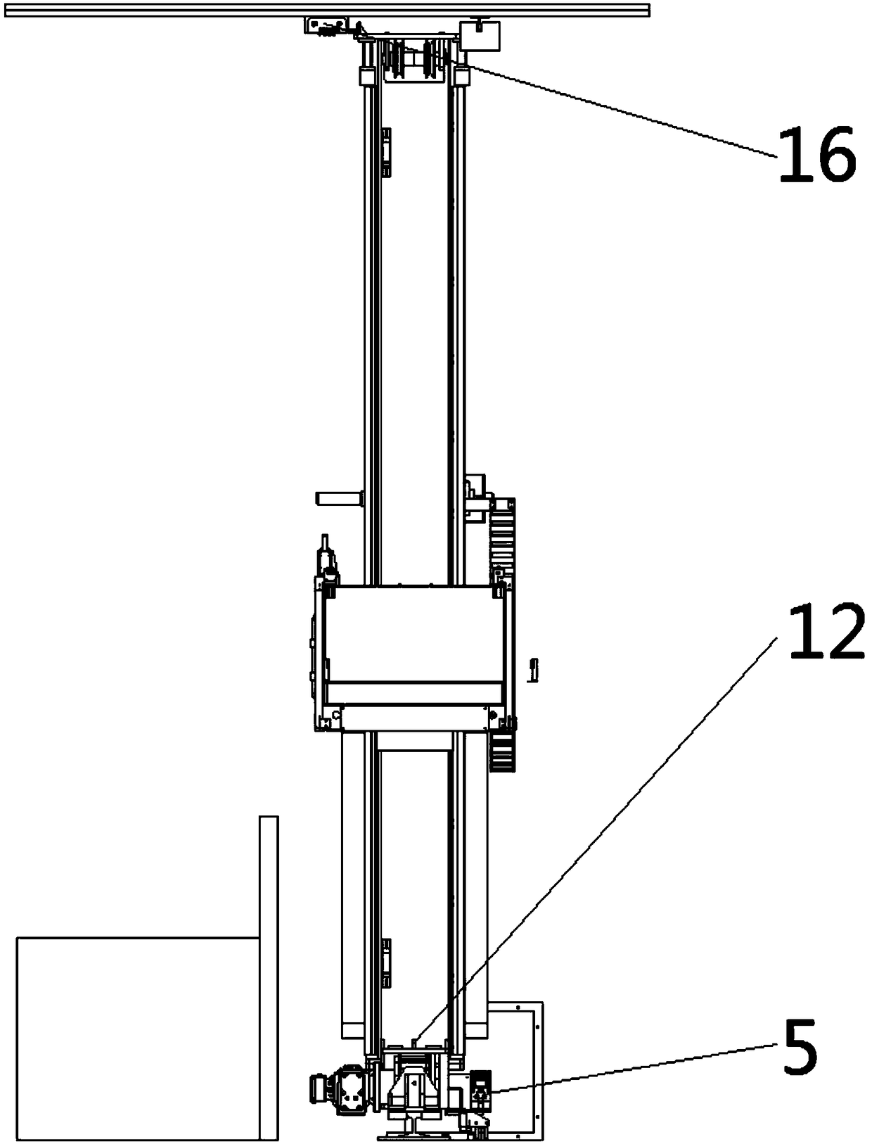 Automatic warehousing logistics system