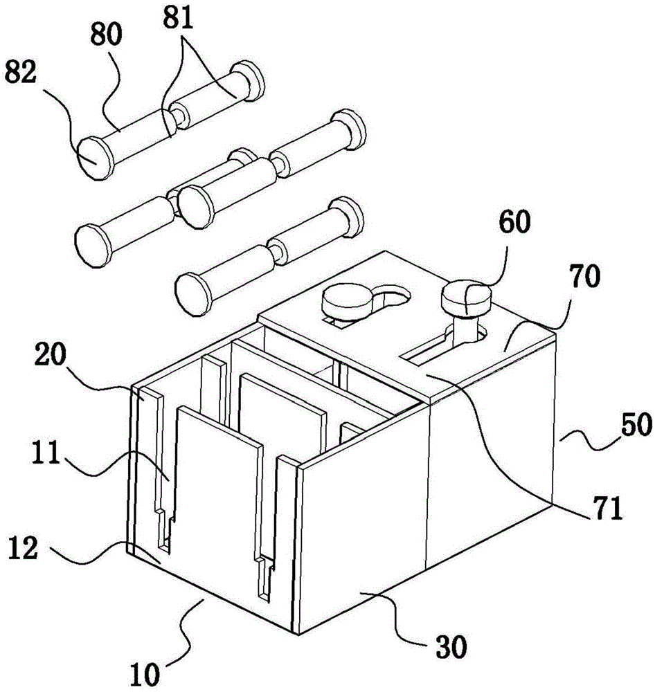 An easy-to-disassemble steel structure connection device