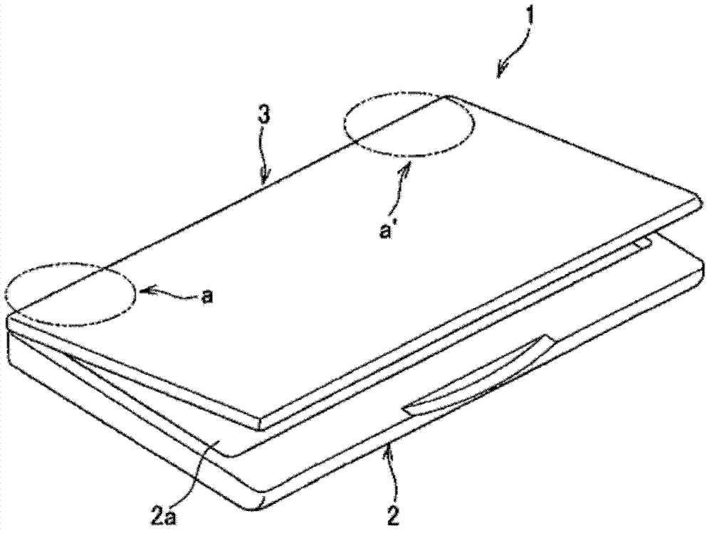 Hinge device, open-closed device and portable machine