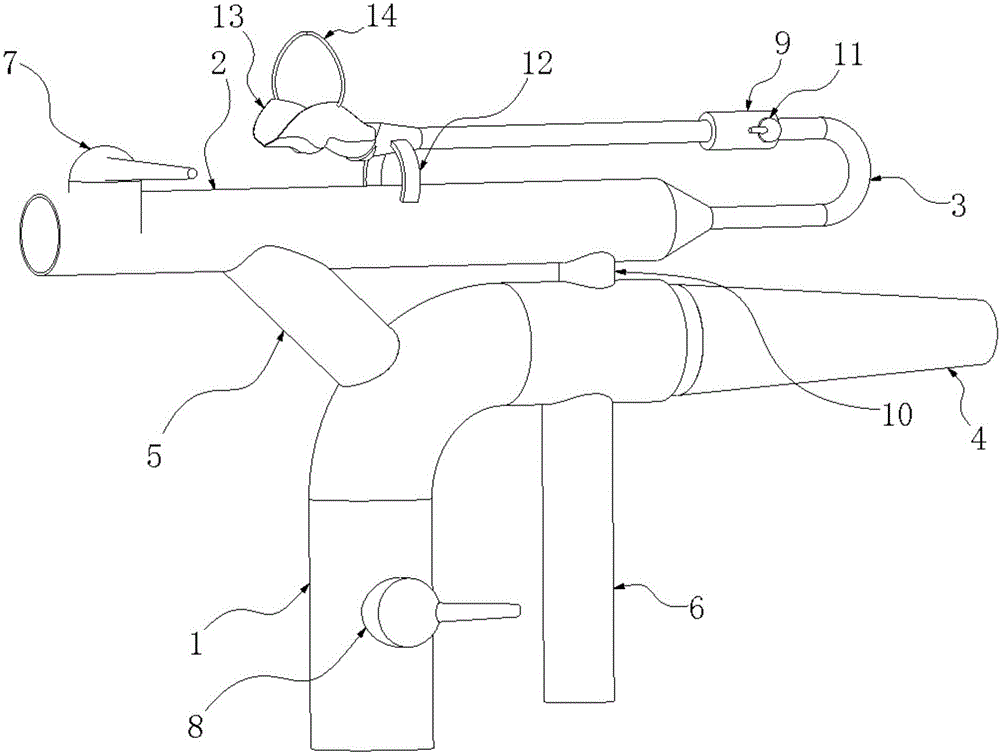 Multifunctional firefighting lance