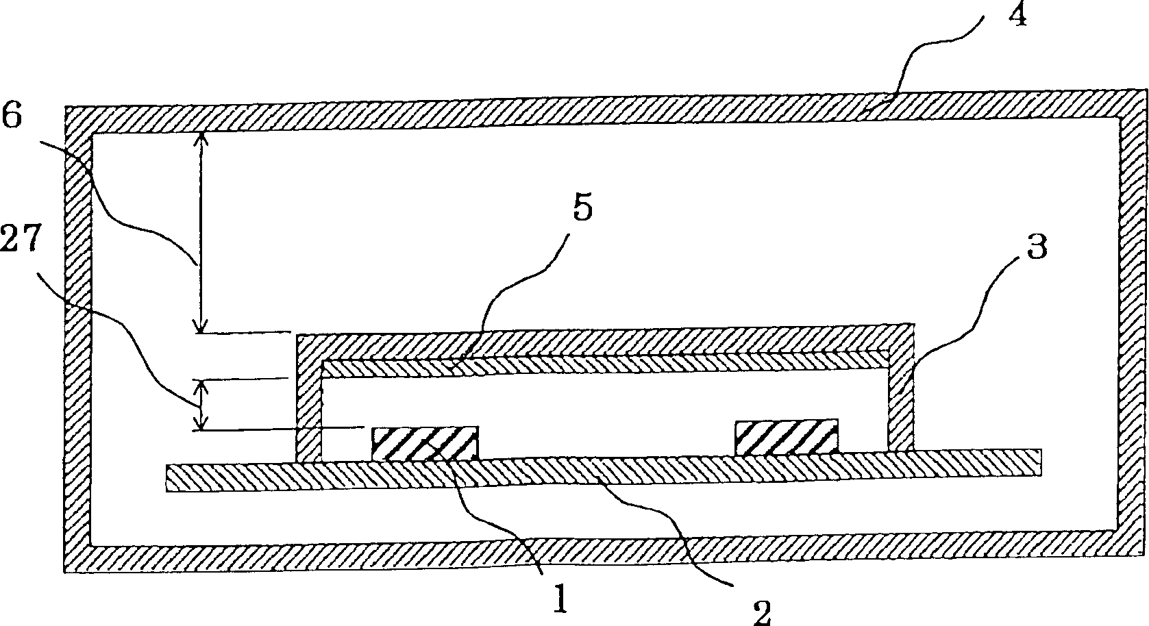 Cooling structure of communication device