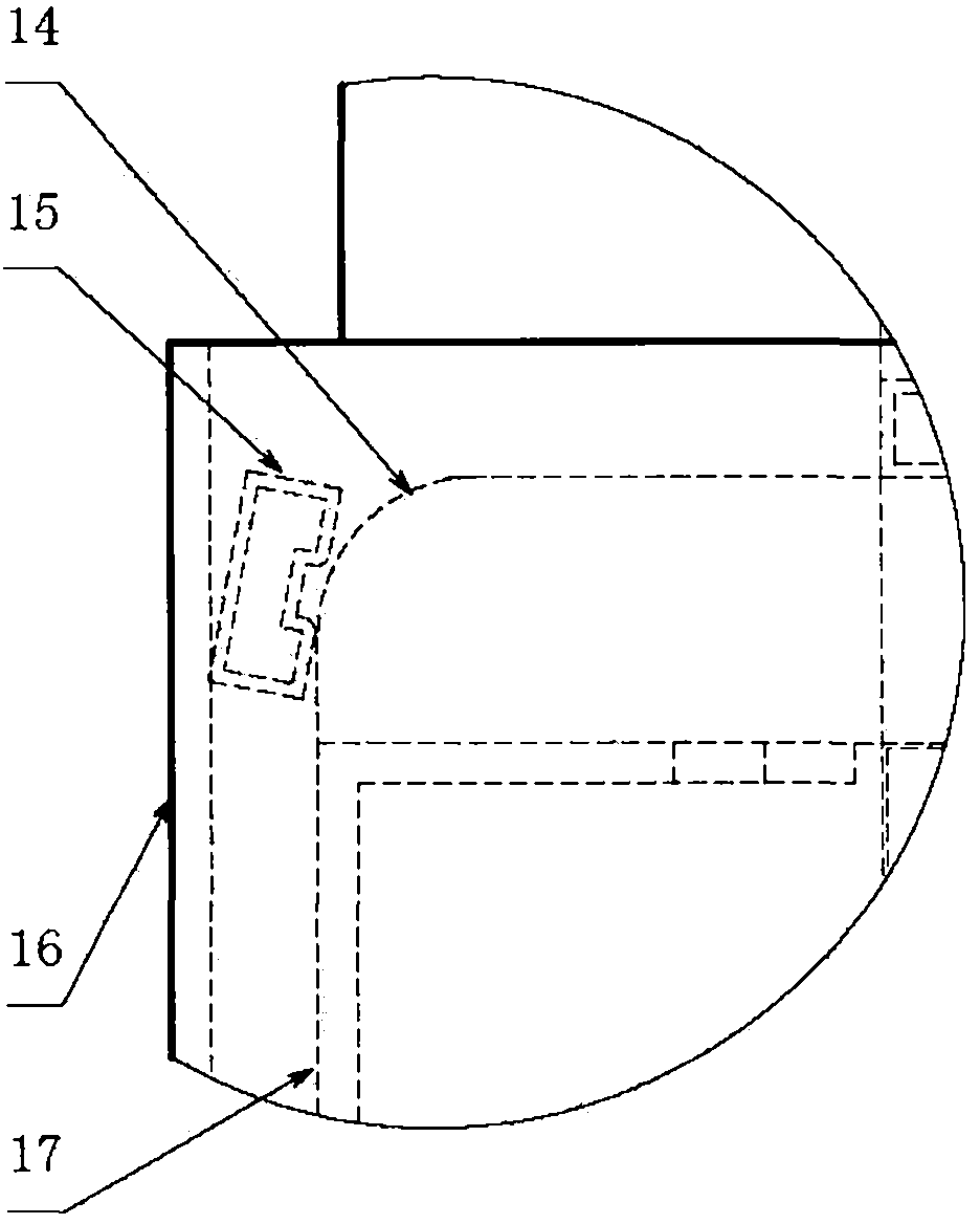 Device for automatic counting and pin checking of tube circuit