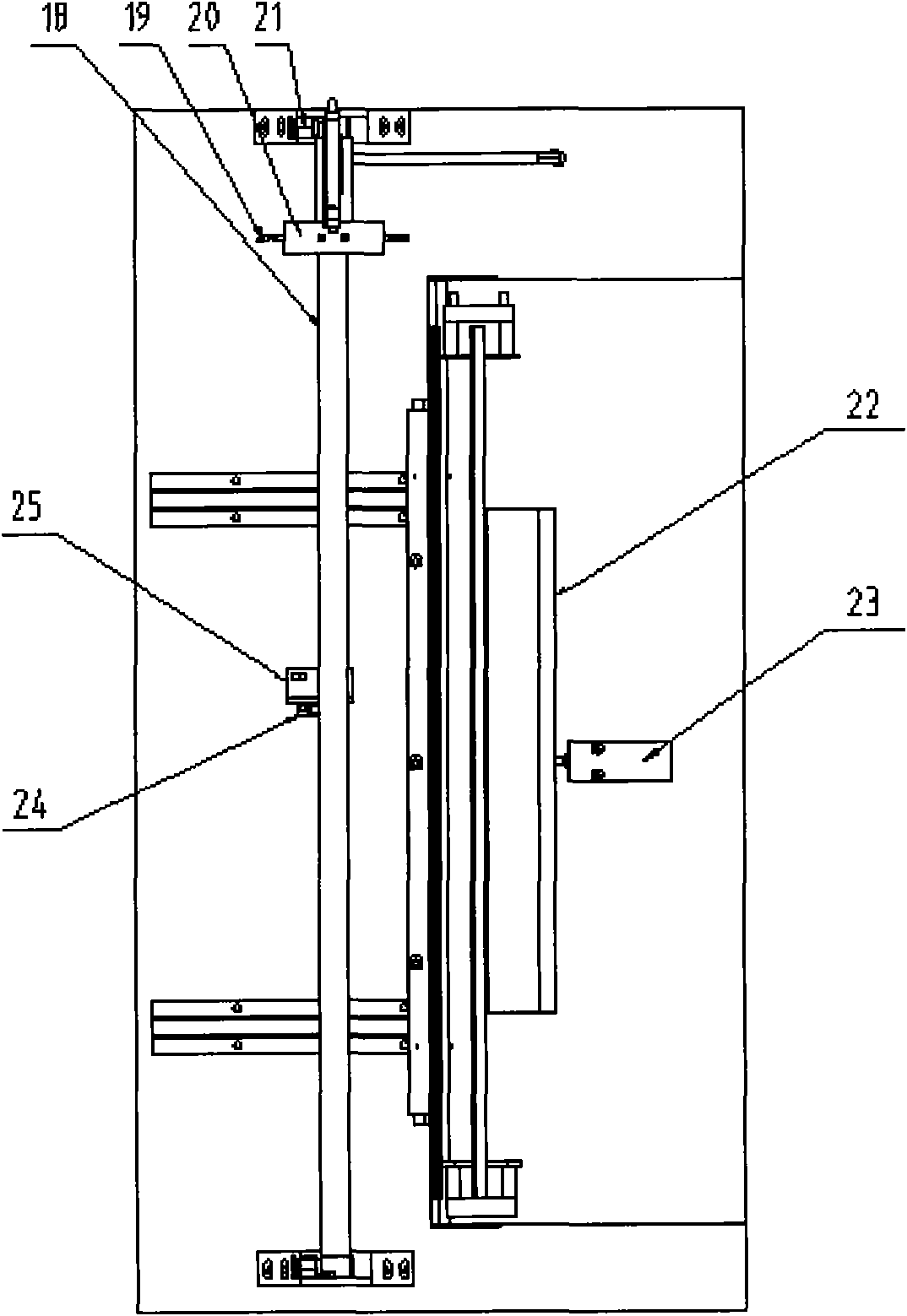 Device for automatic counting and pin checking of tube circuit