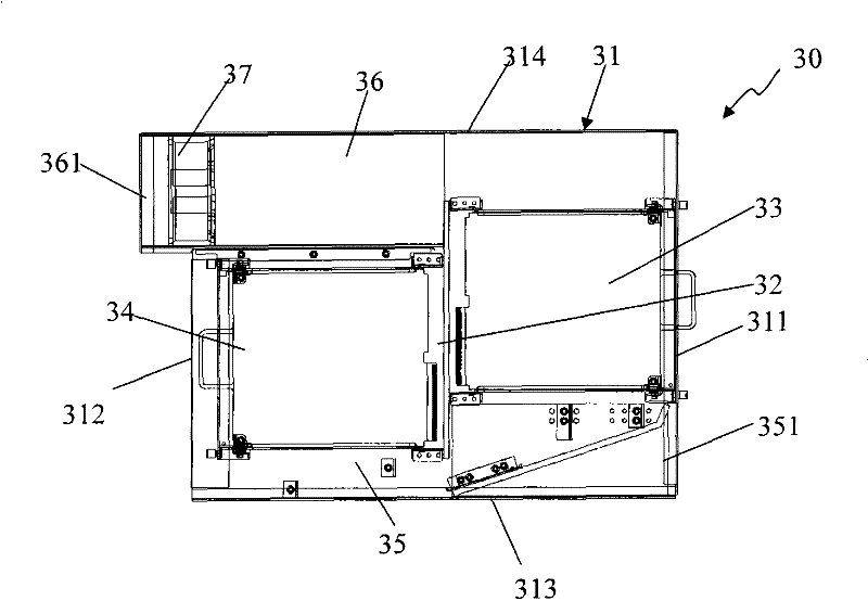 Subrack and heat radiating method thereof