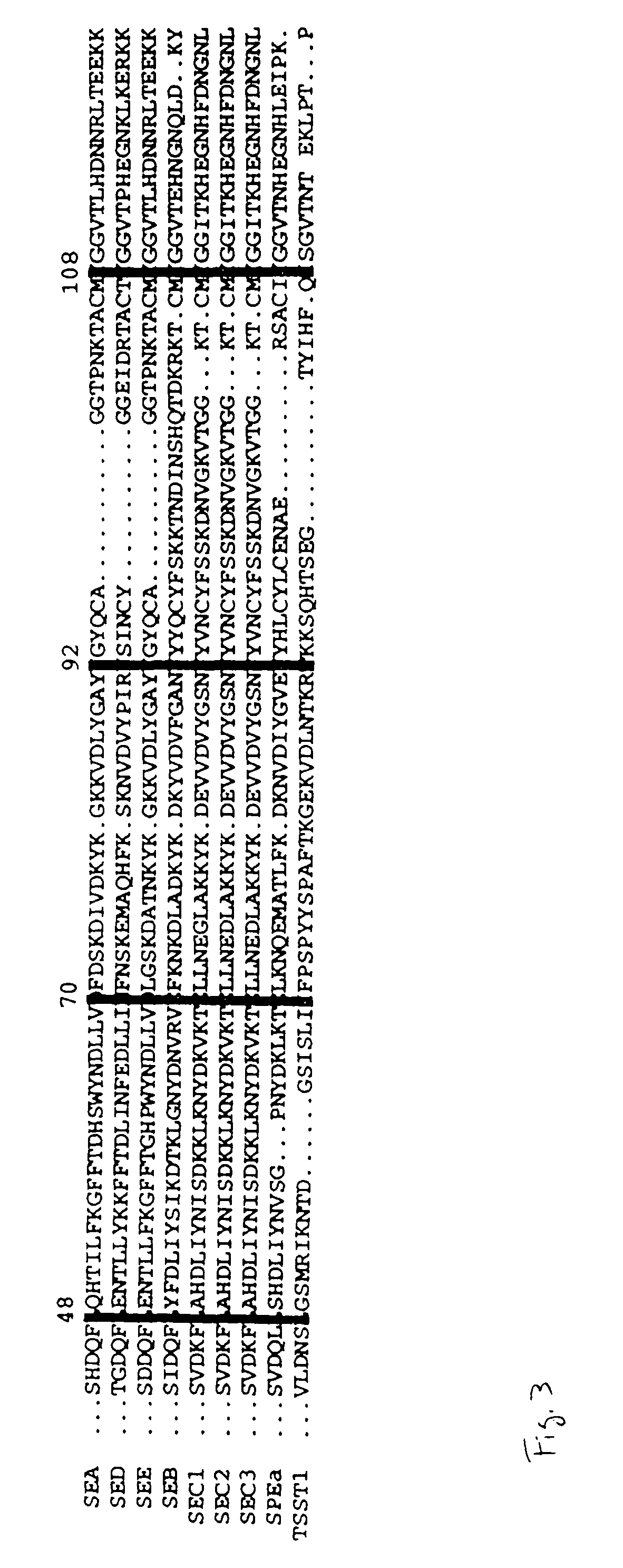 Altered superantigen toxins