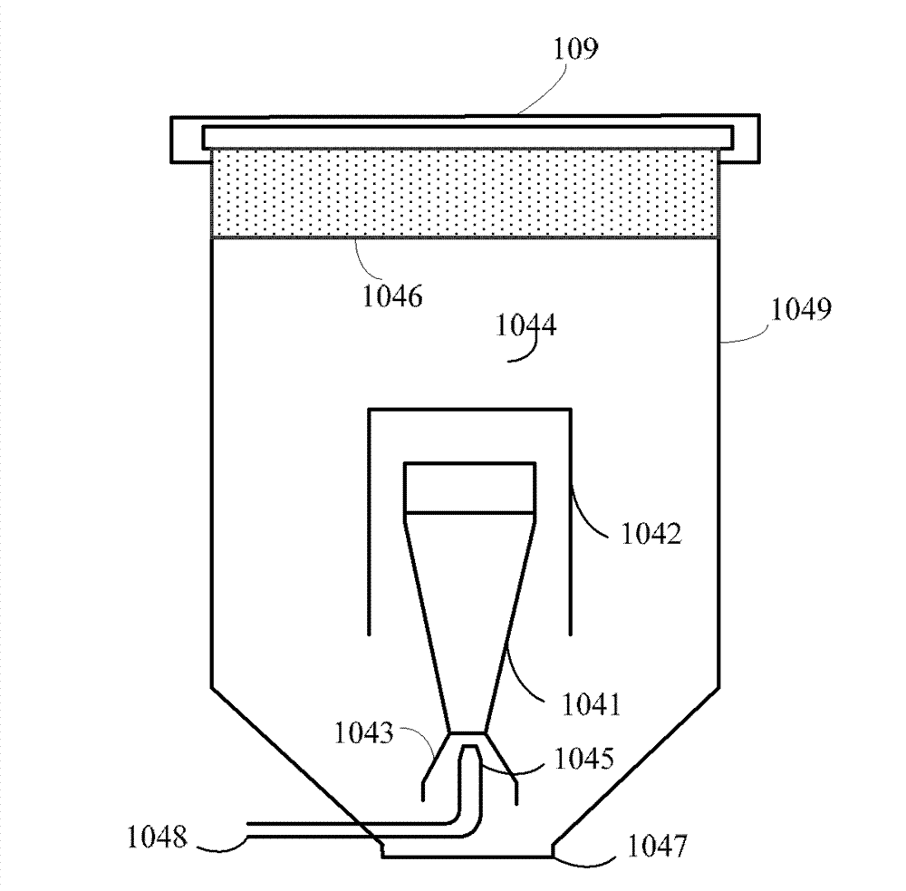 Fluorine-containing waste water processing apparatus and processing method thereof