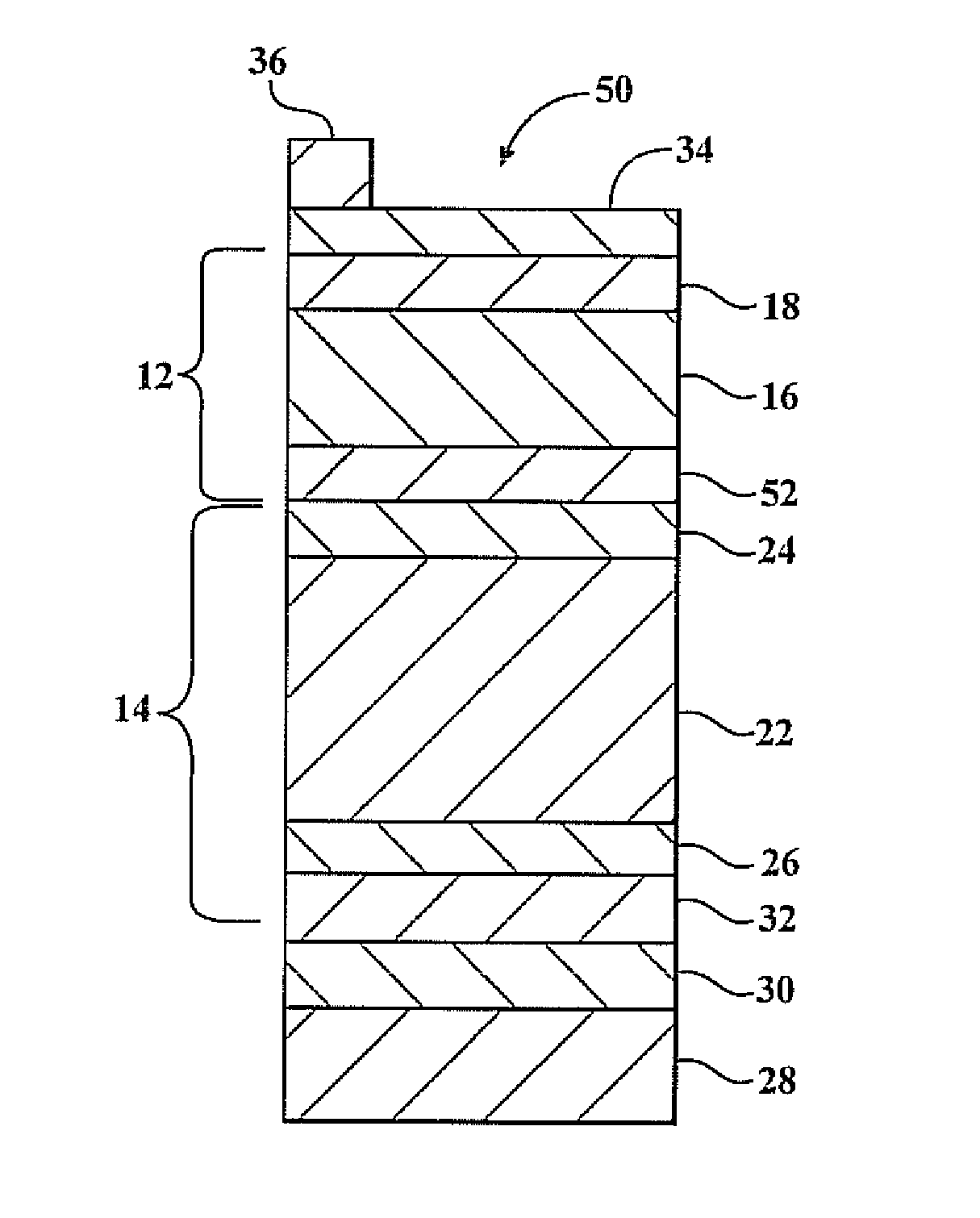 Tandem photovoltaic device with dual function semiconductor layer