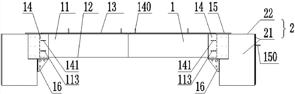 Assembly type telescopic bridge-shaped tray of low-voltage switchgear