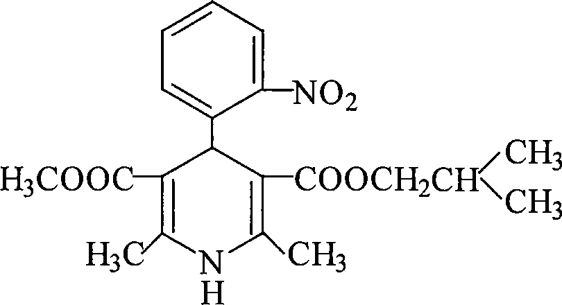 Method for preparing standard of nisoldipine